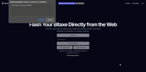 how to flash your bitaxe