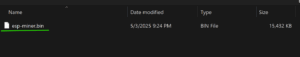 Update Bitaxe Firmware