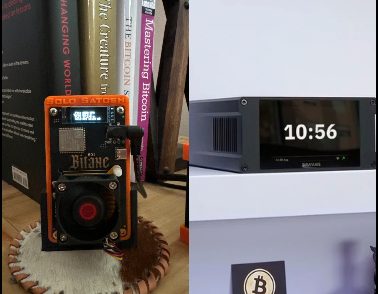 Read more about the article Bitaxe Gamma or Braiins BMM 101? The Best Bang For Your Buck.