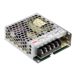 Mean Well LRS-50-5 power supply with 5V 10A output for Bitaxe and Nerdaxe miners