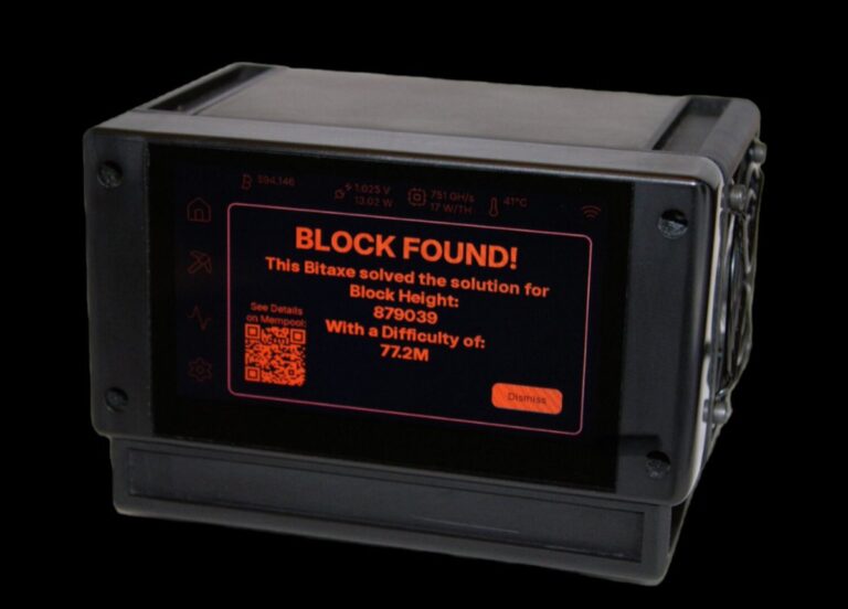 Read more about the article The Second Bitaxe Block: A New Era of Home Mining.