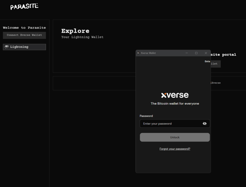 X Verse Wallet Inscriptions How to Connect Your Bitaxe to Parasite Pool. - Solo Satoshi