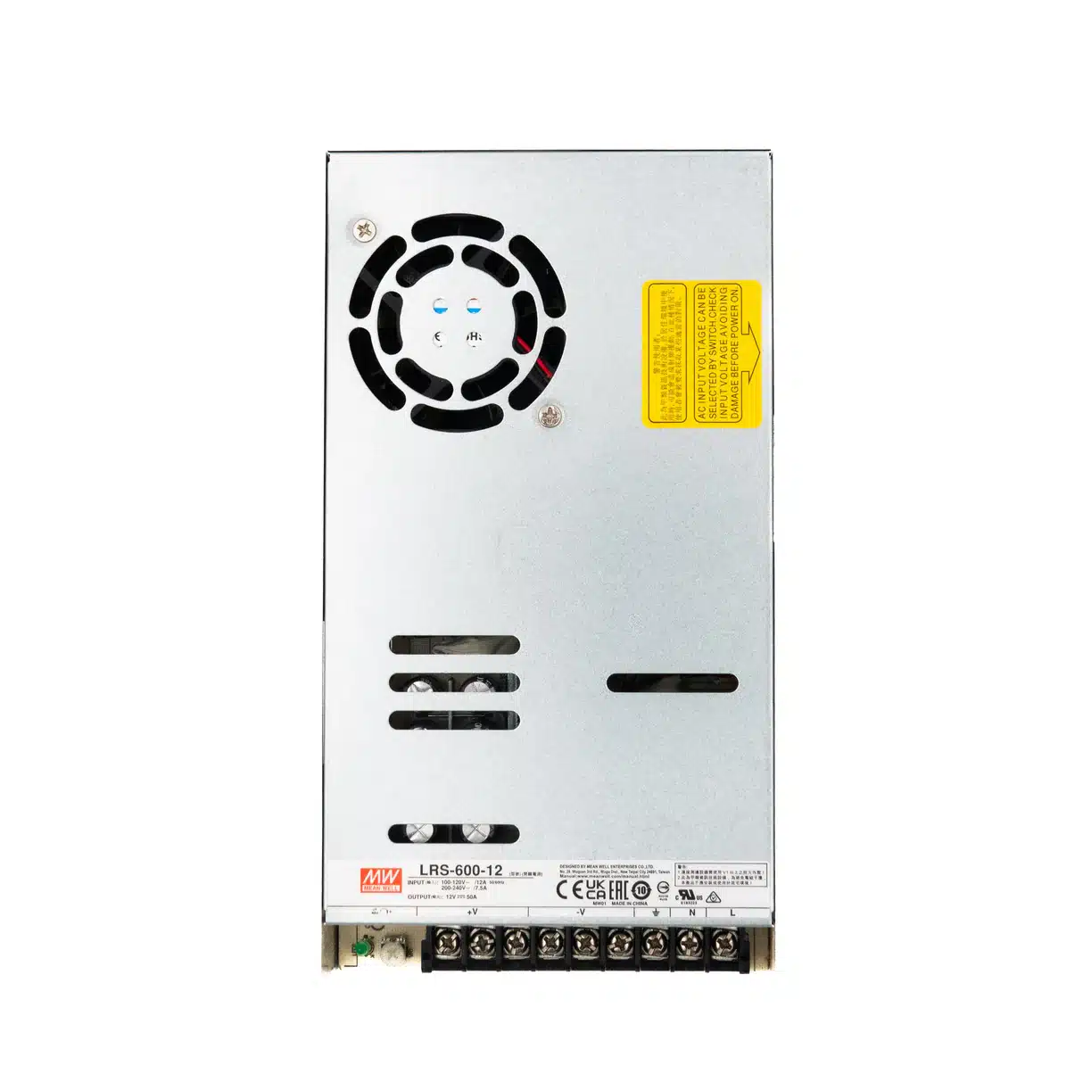 Mean Well LRS-600-12 600W 12V 50A Switching Power Supply - Image 2