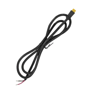 XT30 female pigtail 1m 18 AWG with stripped tinned red and black leads for connecting Mean Well LRS 600 12 to Bitaxe miners