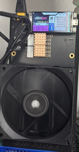NerdQaxe++ Bitcoin Solo Miner (Revision 7) photo review