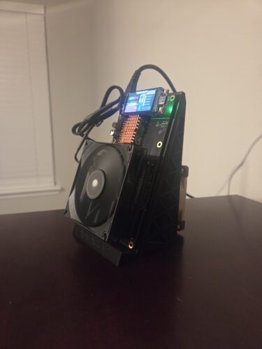 NerdQaxe++ Bitcoin Solo Miner (Revision 7) photo review