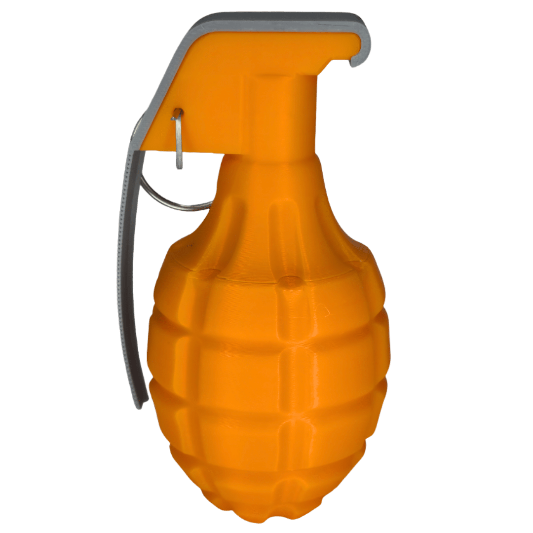 Bitcoin Grenade 3D Printed Stash Container - Solo Satoshi