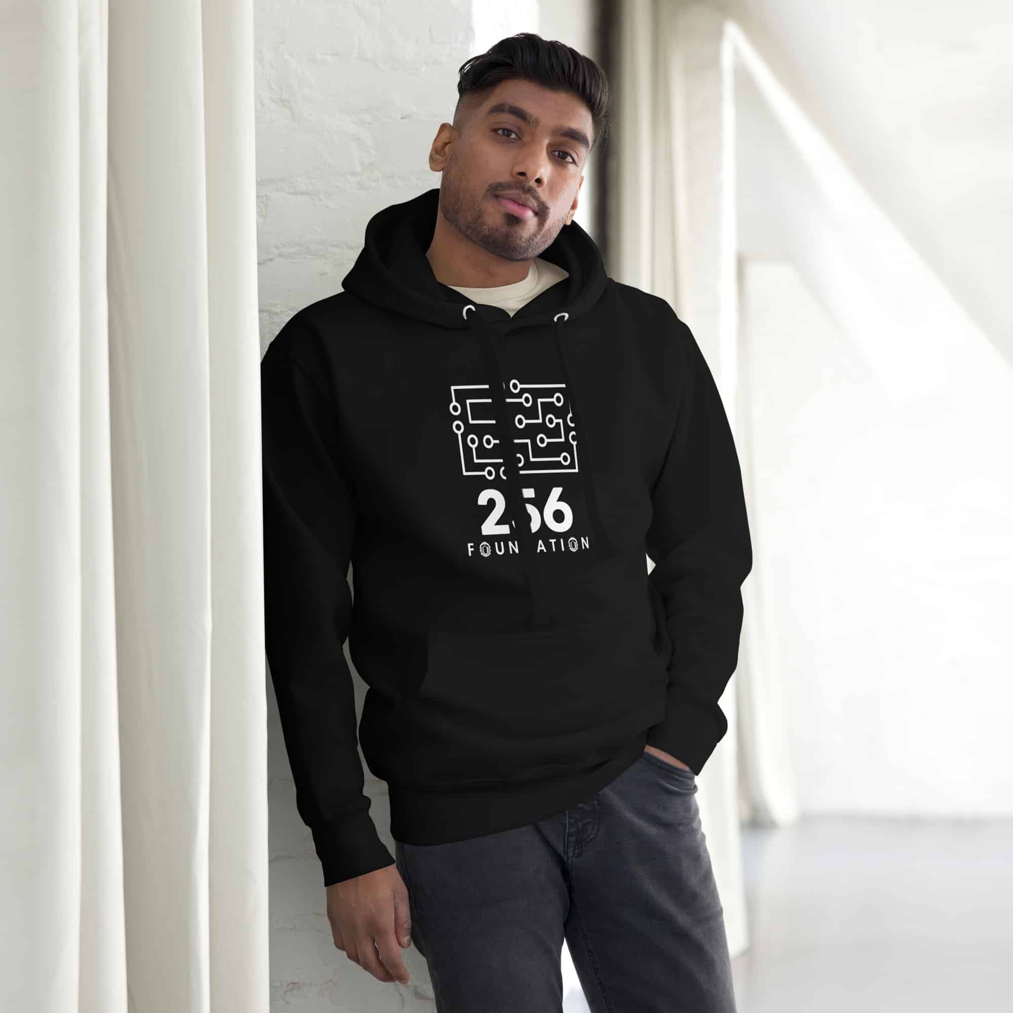 Unisex 256 Foundation Hoodie Pullover - Image 2