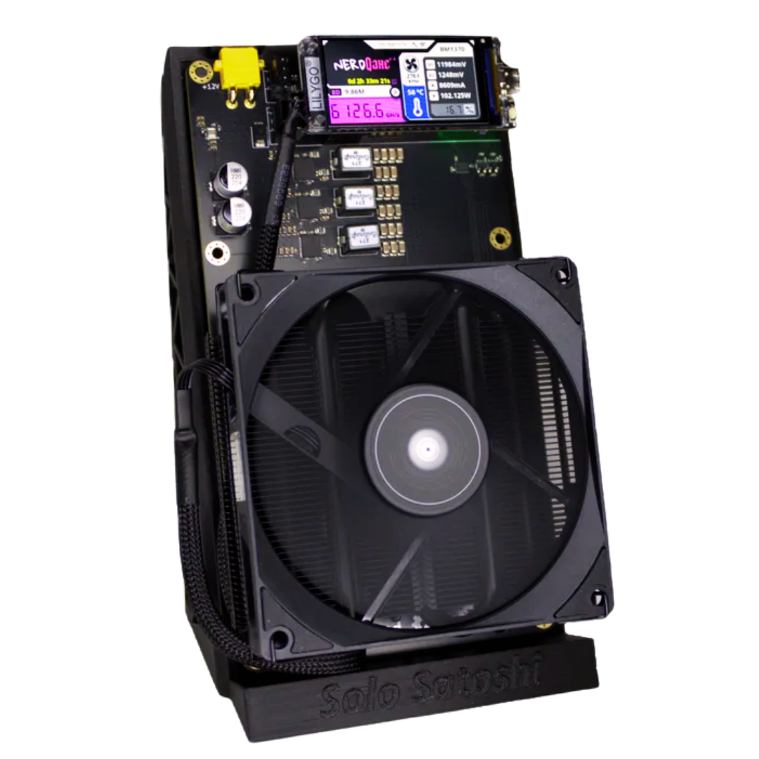 NerdQaxe++ Bitcoin Solo Miner (Revision 6.1 model) - Solo Satoshi