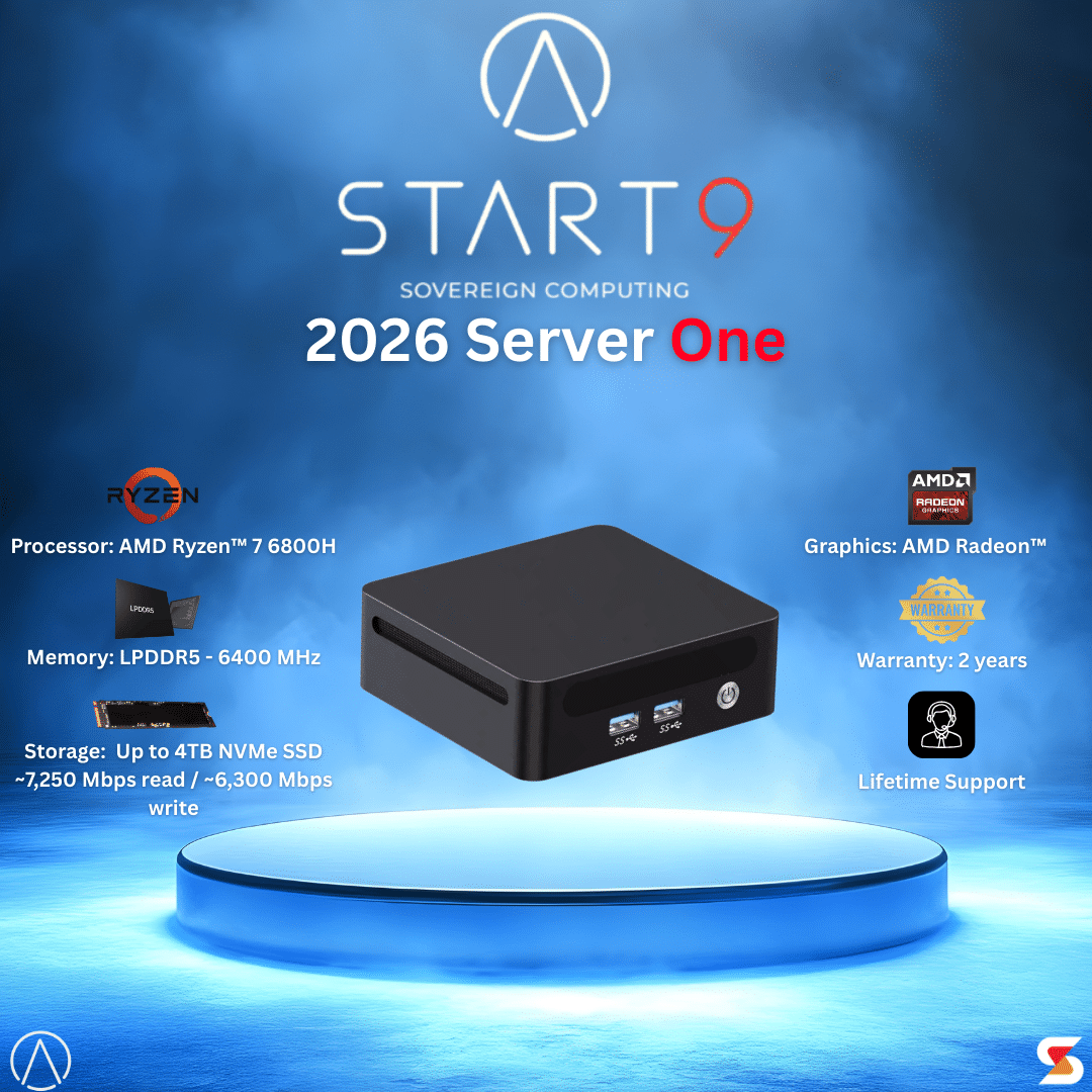 Start9 Server One Home Server with StartOS (2026 Model) - Image 3