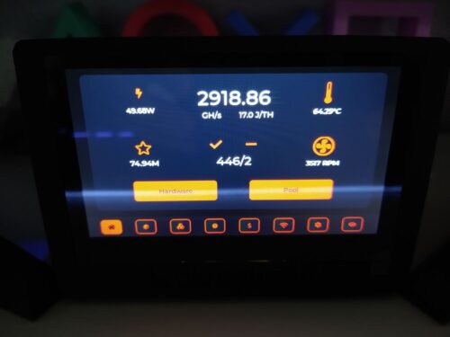 Bitaxe Touch Bitcoin Solo Miner (Turbo Touch Edition) photo review