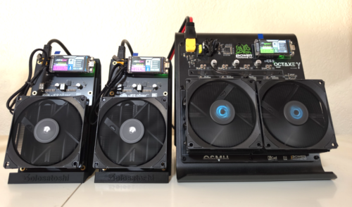 NerdQaxe++ Bitcoin Solo Miner (Revision 7) photo review